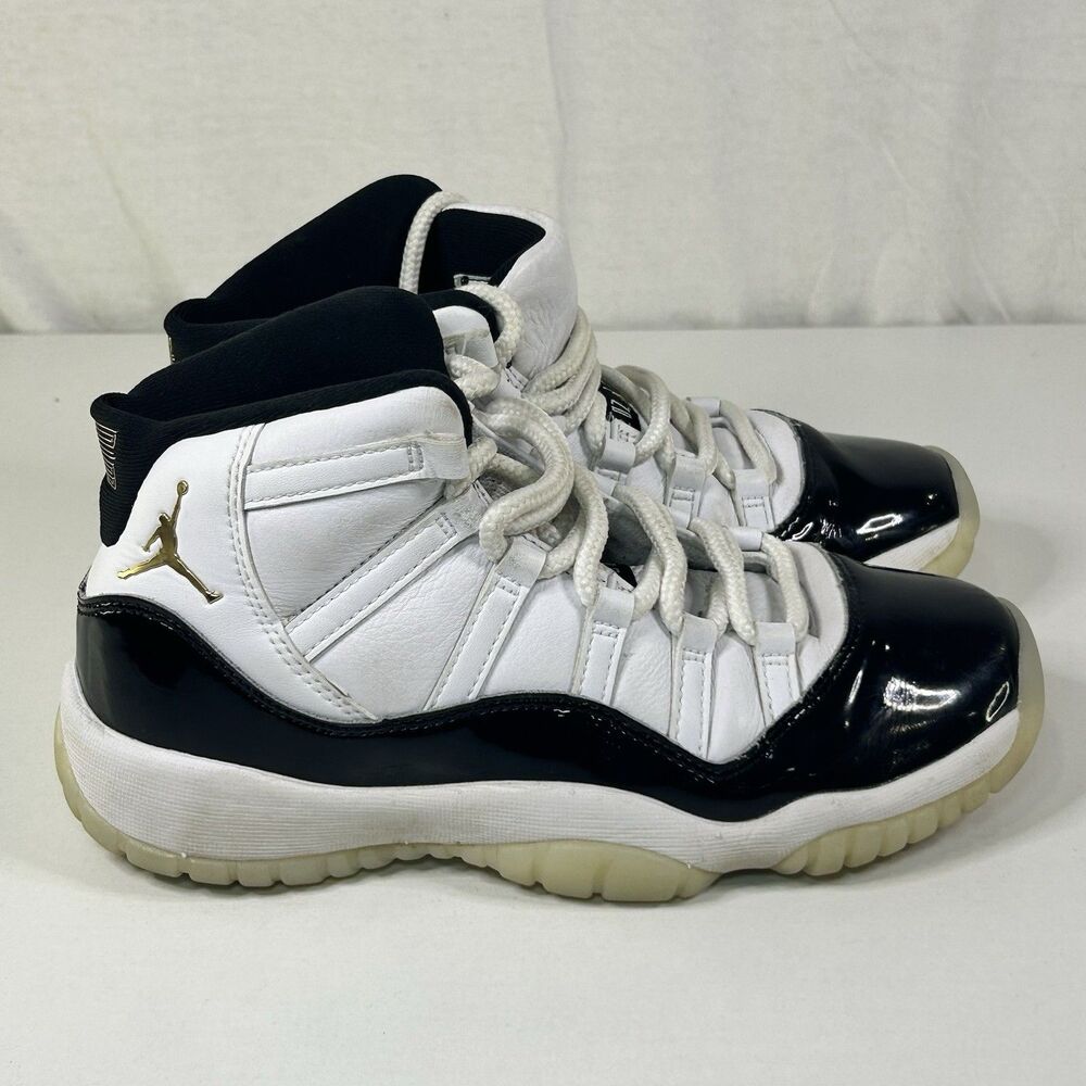 NIKE Air‎ Jordan 11 Retro "DMP Gratitude (2023) GS Sneakers Size Youth 5Y White